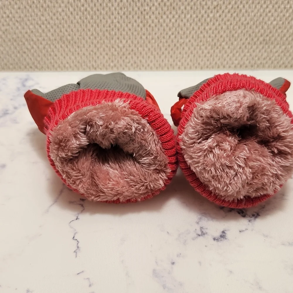 Toddler Deer Snow Warm Gloves Mittens 6-24 Months